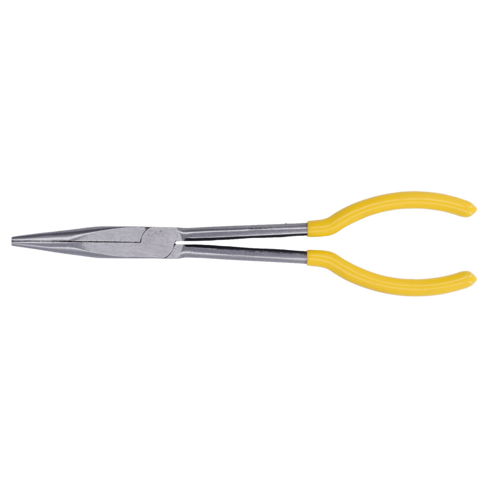 Repair Needle Nose Pliers 11In 45# Steel Long Reach Cable Wire Cutter Straight 8401357645661