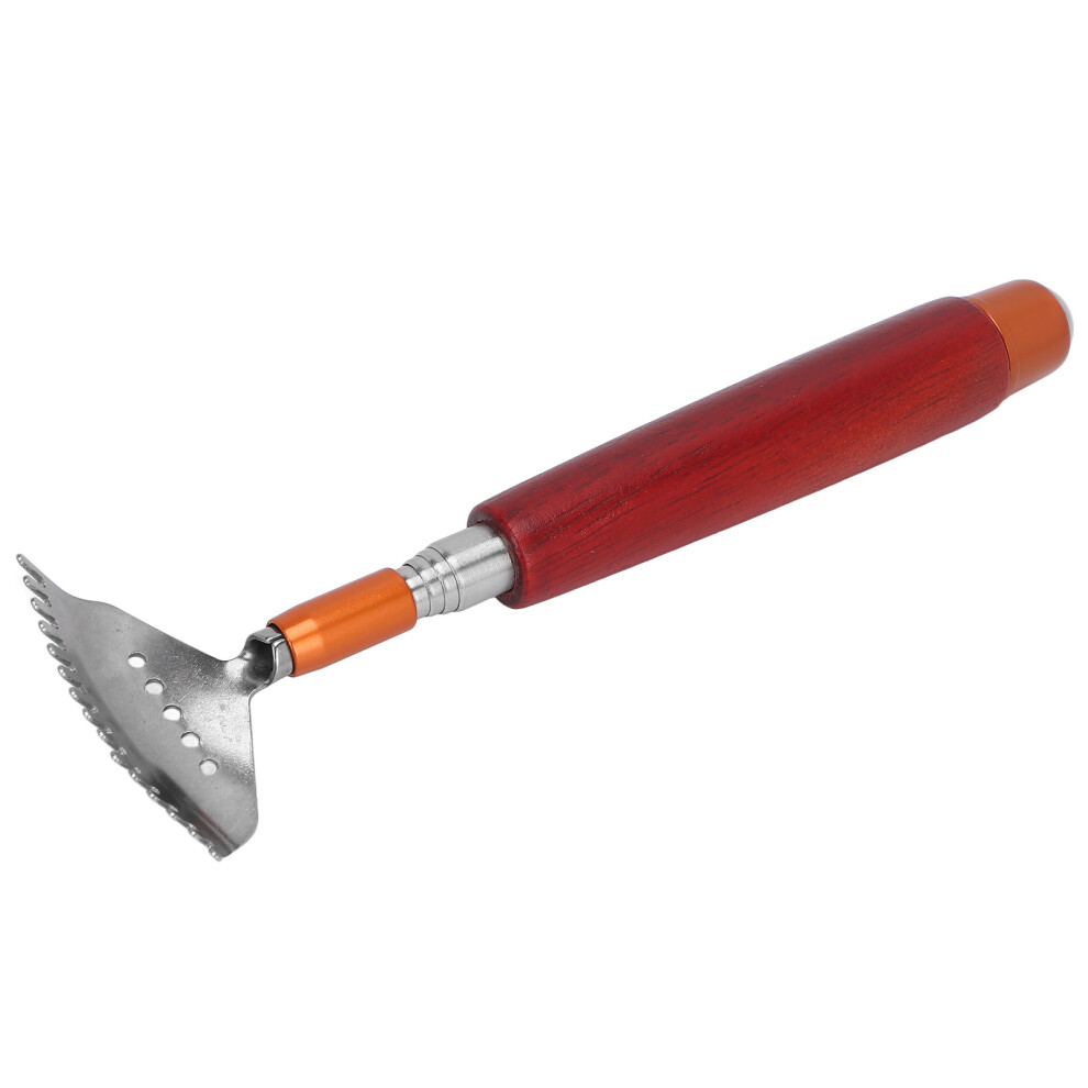 Stainless Steel Claw Back Scratcher & Roller Massager Telescopic 7.1in-20.1in