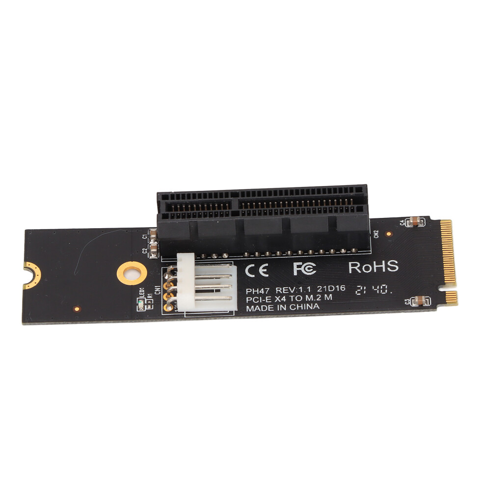 M.2 Ngff To Pcie X4 Riser Card Adapter With Led For Miners 3261357646229