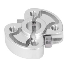 Aluminiumlegierung Spannklemme für Welle, 8 mm Loch, M4 Gewindeschnecke
