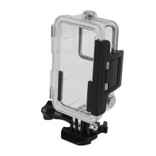 Wasserdichte Tauchgehäuse für DJI Action 2, 60 m Tiefe, PC-Glas