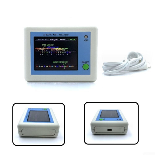 Convenient WIFI Tester With Luminous Battery Indicator And Fast Charge Capability Compact Handheld Design 1