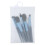 Set di 8 pennelli per il trucco - Portatile Blu ABS 12