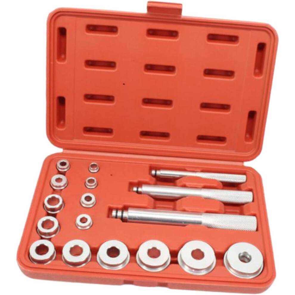 Aluminum Seal Installer Bearing Driver Set 17 Piece For Bearing Race And Seal Installations In Automotive Attachments 9354506664794