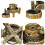 2Pcs Mini Brass Backflow Incense Burner Elegant Decoration 7