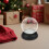 DIY Snow Globe Kit with Clear Glass Dome and Black Base 5