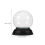 DIY Snow Globe Kit with Clear Glass Dome and Black Base 2