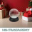 DIY Snow Globe Kit with Clear Glass Dome and Black Base 8
