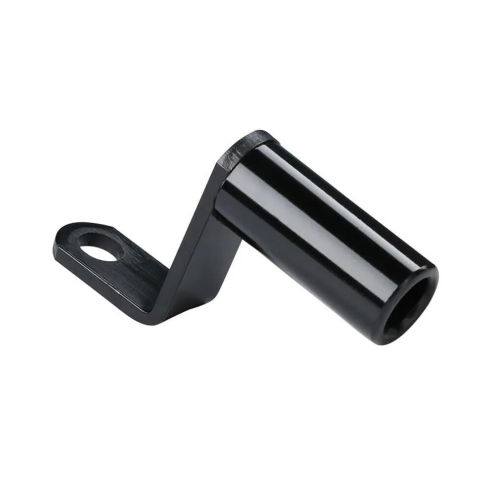 Lift Adapter Motorcycle Rearview Mirror Mount Aluminum Alloy Handlebar Expansion Bracket Mobile Phone Holder Black 9339159963050