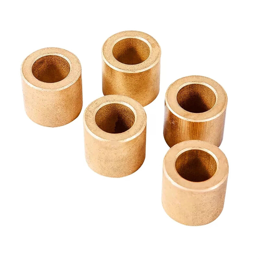 Powder Metallurgy Copper Sleeve Oil Bearing Wear Sleeve Pure Copper Small Shaft Sleeve Set Of 5 10x16x20 mm-image-OPC-PMPZ5VY-NEW