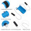 Blue Stocking Slider Sock Puller Tool Assist Device for Elderly & Pregnant 5