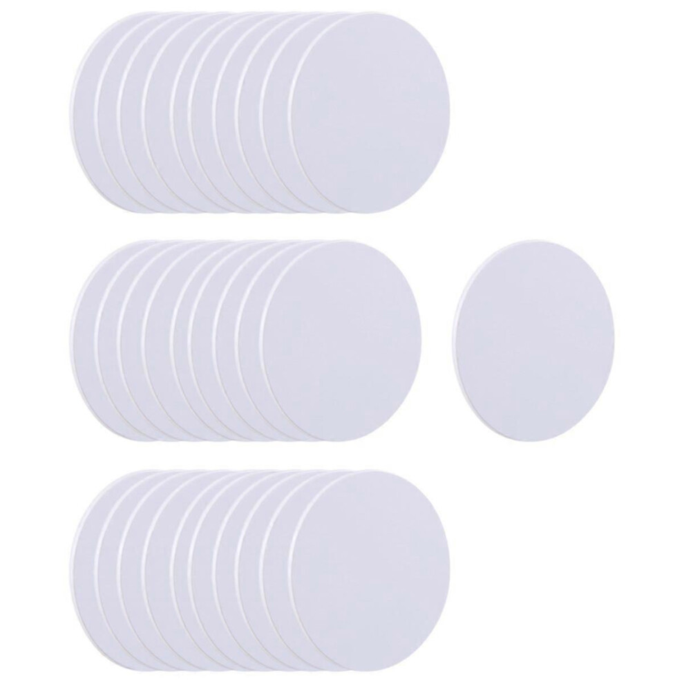 Kikidex (As Show, One Size) 30Pcs Nfc 215 Cards, For Ntag215 Nfc Round Cards Rewritable Nfc 215 Card Tag Compatible With Tagmo A