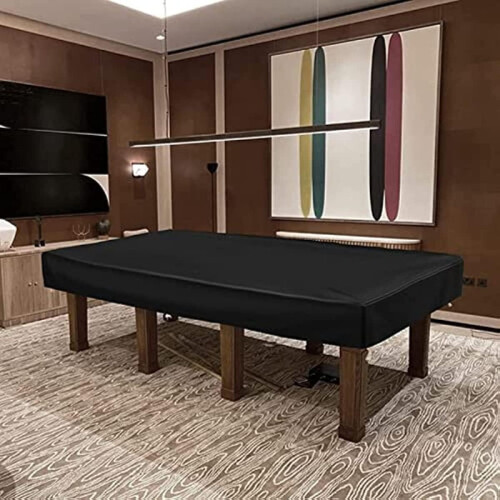 Pool Table Covers Waterproof With Drawstring 210D Oxford Fabric Billiard Table Protector 235x135x20cm 1