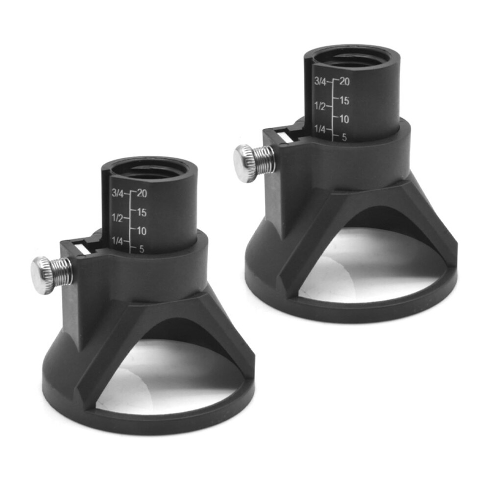Rotary Tool Attachment For Cutting Multiple Materials, Precise Depth Control, Woodworking And Metal, 2-Pack 9067246485535