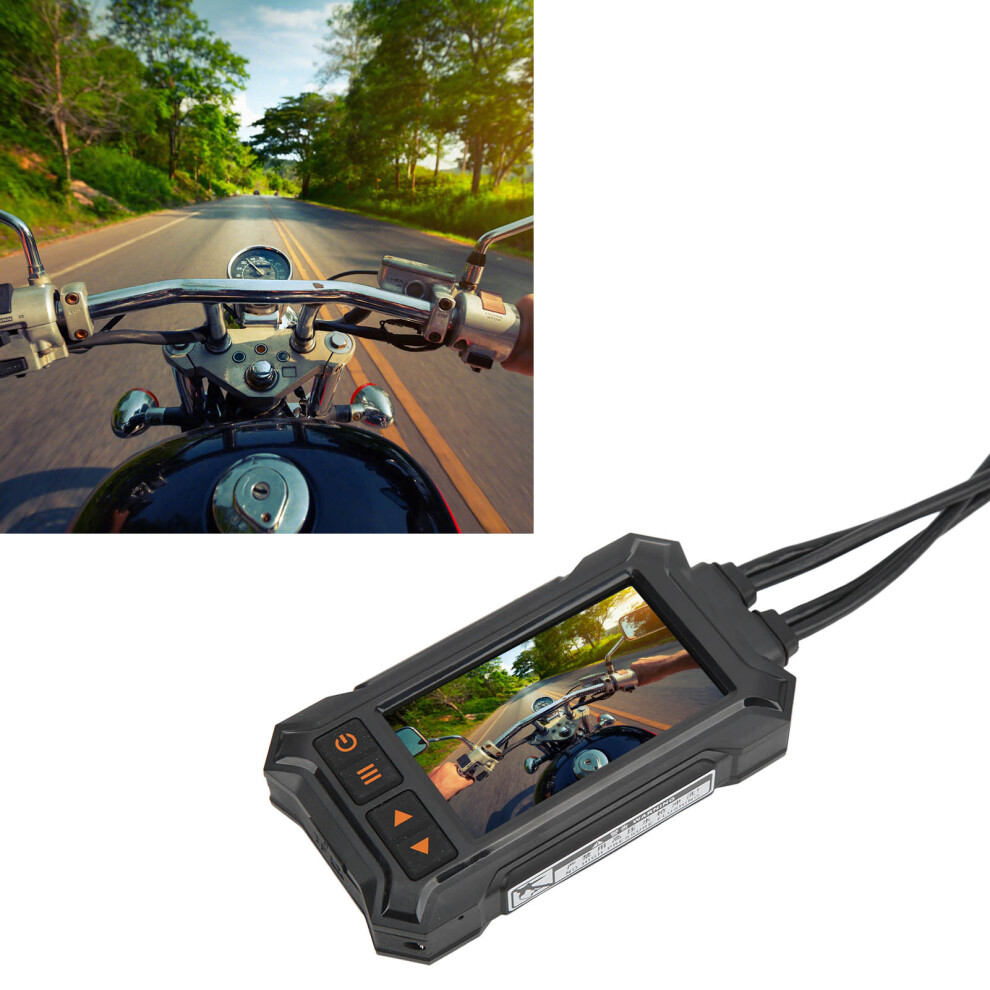 Dual Lens 150 Motorcycle Recorder IP67 Waterproof with GPS & WIFI-image-OPC-PMPZFJX-NEW