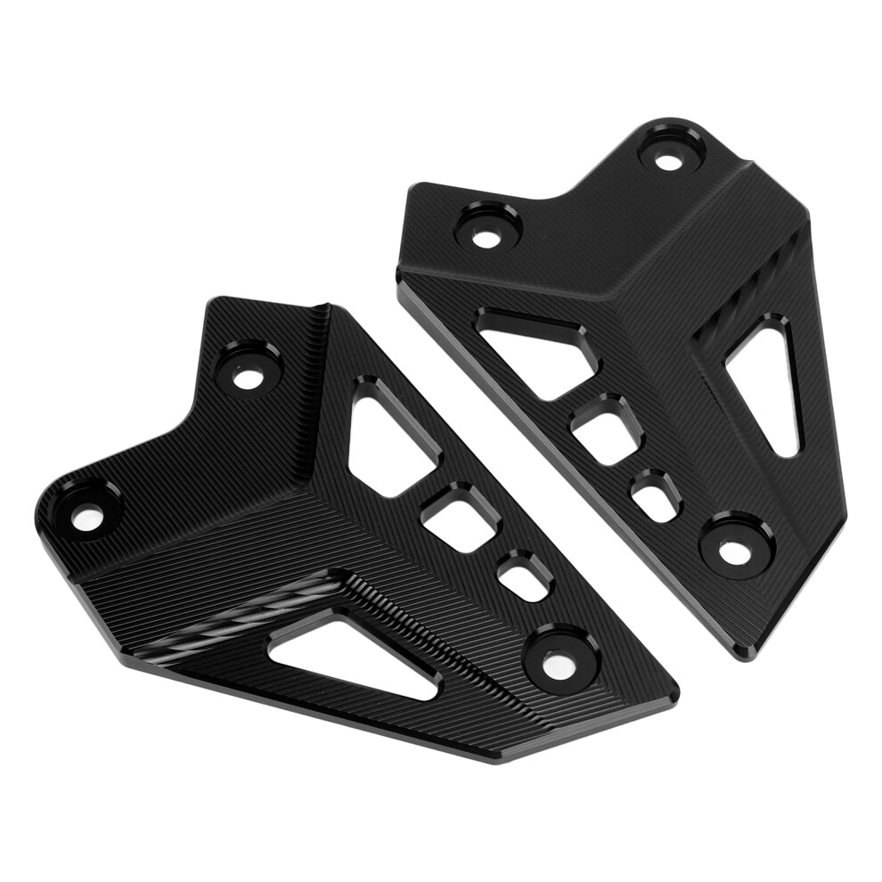 Motorcycle Foot Peg Protector For Z900 2017-2021 Aluminum Heel Guard Black 9381357650515