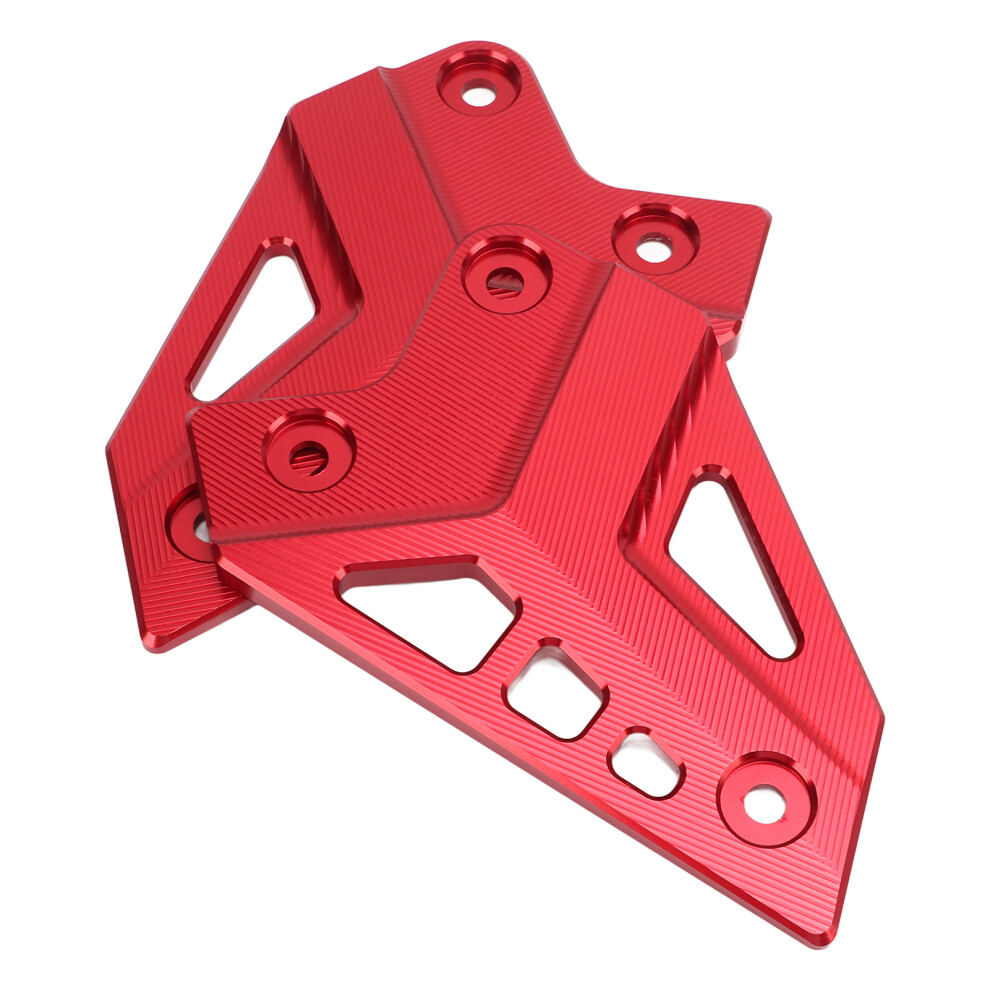 Aluminum Rear Foot Peg Heel Guard For Z900 2017-2021 Red 6921357650394