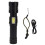 Linterna Glare plateada 18650/26650, 18.7/4.3cm 2