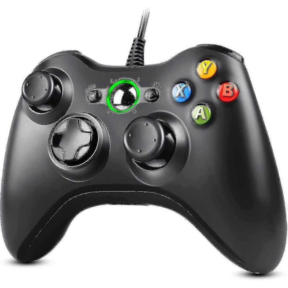 Kikidex (As Show, One Size) Controller For Xbox 360, Joystick With Wired Usb Controller