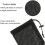 Universal Nylon Mesh Pouch Bag For Ulefone Armor 2 With Chain And Loop Closure Black 3