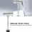 (As show, One size) Chrome Urinal Flush Valve, Button Type, Wall Mount, Auto Shut Off for Toilet. 3