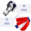 Set Cravatta A Usa Con Clip E Cinturino 8