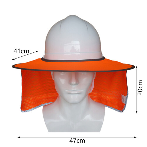 Protective Helmet Brim for Outdoor Safety – Avoid Glare & Sunburn 1