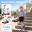 Homcom HOMCOM Foldable Powered Scooter 120W w/ Adjustable Seat and Brake, Red 5