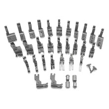 (As show, One size) 31 PCS Presser Foot Set 2 Change Screw Auxiliary Upper Feet Device for Singer Industrial Sewing Mac