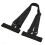 Cinghia da spalla regolabile per skateboard nera 6.2oz 15