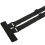 Cinghia da spalla regolabile per skateboard nera 6.2oz 6
