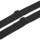 Cinghia da spalla regolabile per skateboard nera 6.2oz 3