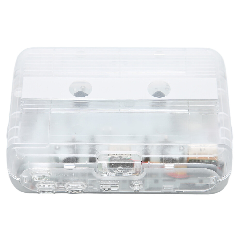 Stereo Cassette Player Ton007b Bluetooth With Auto Reverse White 9411357653824