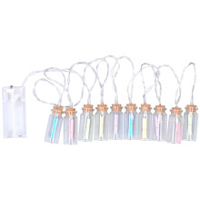 10 LEDs Kapsel Nachrichten in einer Flaschen Lichterkette für DIY-Handwerk, Partydekoration