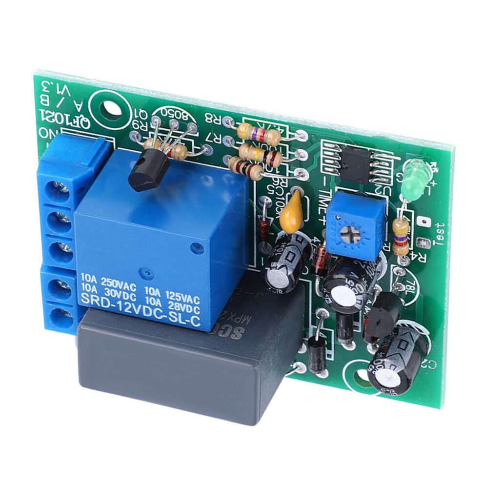 220Vac Adjustable Timer Delay Switch Module 0-10Hr, 10A Capacity 8441357653891
