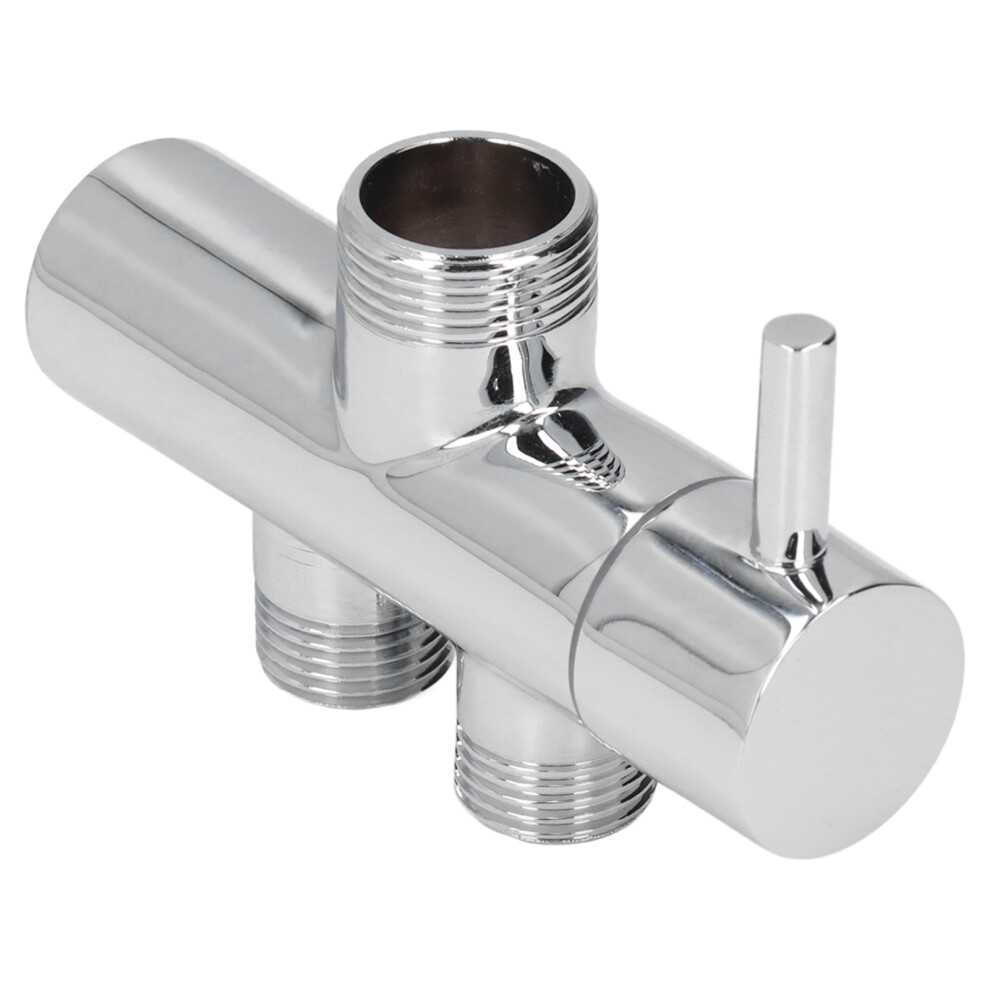 3-Way G3/4 To G1/2 Brass Shower Diverter For Handheld & Fixed Heads 4071357654488