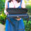 Custodia per flauto a 17 fori, portatile, nero/blu 11