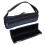 Custodia per flauto a 17 fori, portatile, nero/blu 16