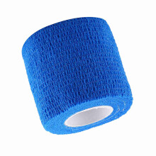 Selbstklebendes wasserdichtes Verbandsband, 5 Rollen, für Finger-Gelenke, Sportgebrauch, Blau