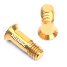 2PCS Ti Alloy M514.2mm Rear Derailleur Wheel Bolts Cycling Screw