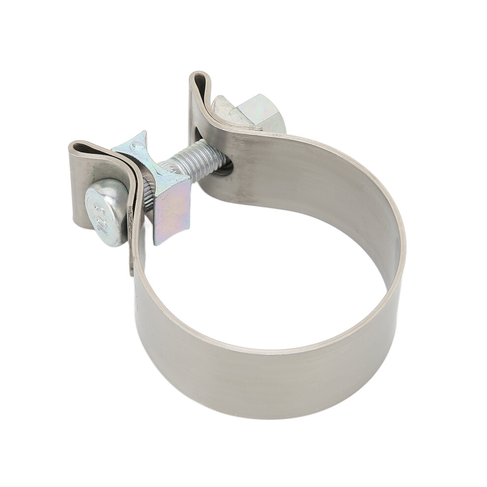 Precision 2.5In Muffler Clamp - Rustproof Easy Install For Headers 9411357660600