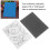 Plastic Embossing Folders for Paper Crafts, 14.8x10.4cm 13