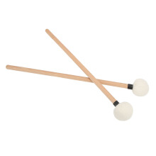 Maple Handle Drum Mallets with Soft Felt Heads for Percussion