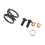 Kit sterzo in alluminio per RC 1/10 blu per camion 3