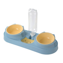 Automatic Water Bowl And Food Bowl For Small Pets Small Dogs And Cats - Anti-Vomiting Pet Feeding Bowl, Food Container