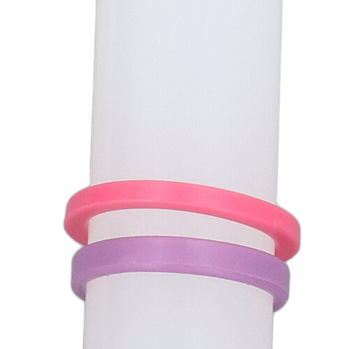 Plastic Rolling Pin 2Pcs Nonstick Sturdy Kitchen Baking Tool Easy to Use 2