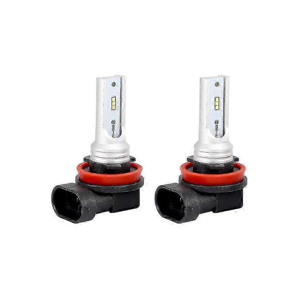 Kikidex (As Show, One Size) H8 H11 H16 Led Fog Light Bulb, H16 Led Fog Lamp Csp-Y11, Cool White 6500K (Pack Of 2)