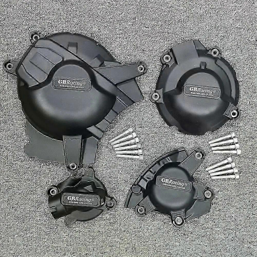 Kikidex (As Show, 1Set (4)) Con Gsx-R1000 Engine Protection Cover For Suzuki Gsxr1000 Gsxr1000r Gsx-R1000r L7-M3 2017-2023