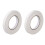 2 Stück doppelseitiges Klebeband, 15 mm Breite, 50 6