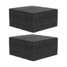 2Pcs High Density Black Foam Sheets for Artificial Flowers Craft Use